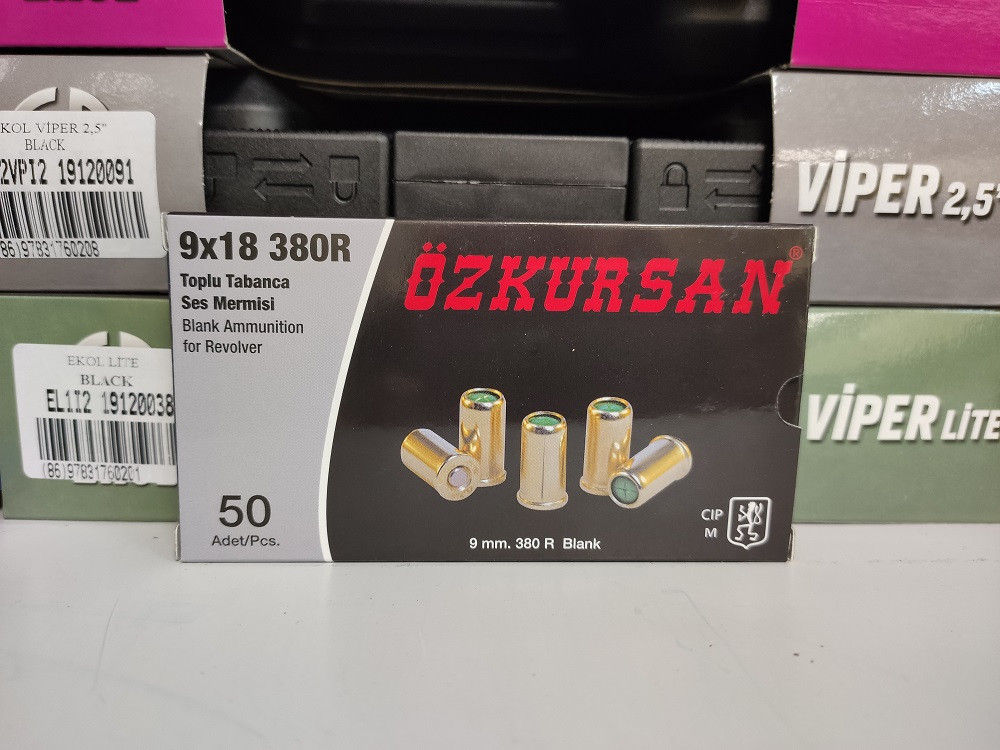 Патрони холості Ozkursan 9 мм (50 шт) револьверні