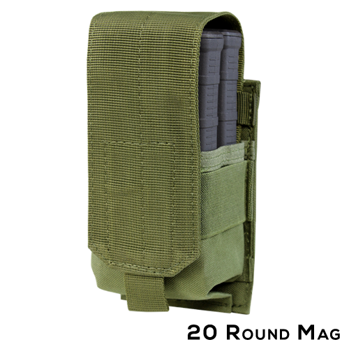 Підсумок для магазину AR10 Condor Single AR10/M14 Mag Pouch - Gen II 191088 Олива (Olive), фото 1
