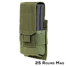 Підсумок для магазину AR10 Condor Single AR10/M14 Mag Pouch - Gen II 191088 Coyote Brown, фото 5