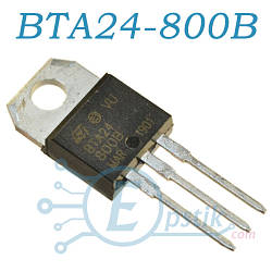 BTA24-800B симістор 800В 25А TO220