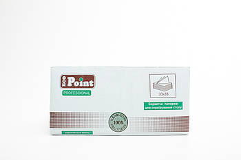 Серветка 3сл 33см темно зелена Eco Point