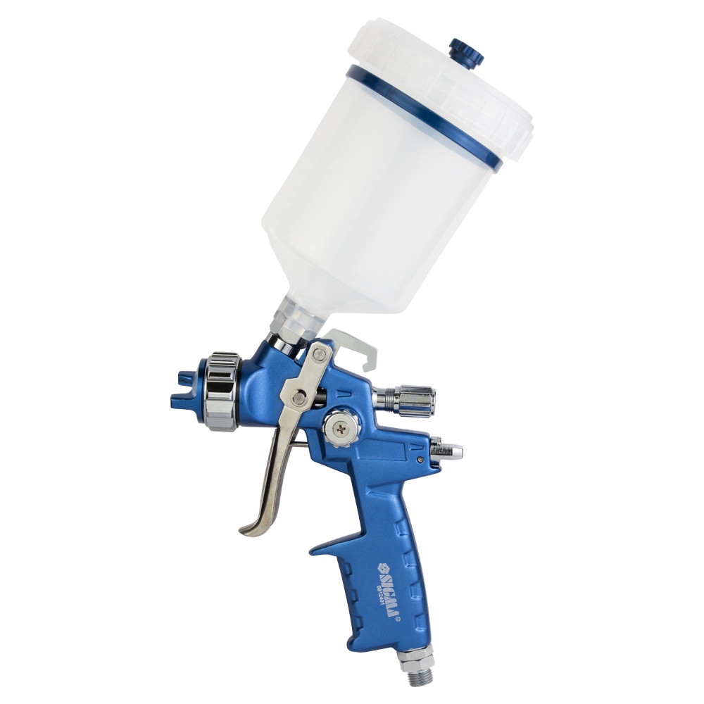Фарборозпилювач HVLP Ø1.4мм 170-285л/хв 2.5бар у/б 500 мл (пласт) REFINE (6812401), фото 1