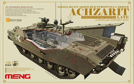 ACHZARIT Ізраїльський важкий гусеничний бронетранспортер на базі Т-54/55 MENG 1/35 SS-008, фото 1