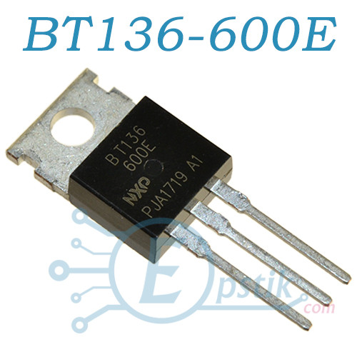 BT136-600E симістор 4А 600В 10мА TO220