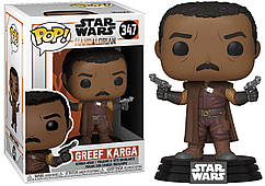 Фігурка Funko Pop Фанко Поп Greef Karga Греф Карга Star Wars Mandalorian Мандалорець 10см SW GK 347