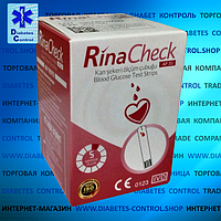 Тест-смужки для глюкометра Rina Check / Ріна Чек (AP10), 50 шт.