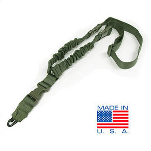 Ремінь стрілецький одноточковий Condor COBRA One Point Bungee Sling US1001 Олива (Olive)