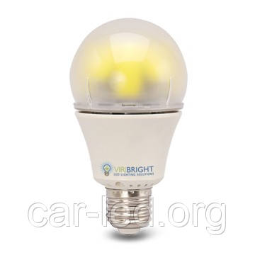 LED лампа E27 10W(900lm) тепло-біла 2800k димерна Viribright (Вірібрайт)