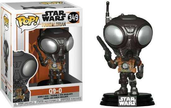 Фігурка Funko Pop Фанко Поп Q9-Zero Star Wars Mandalorian Зоряні війни Мандалорец Дроїд 10см SW GK 349