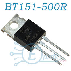 BT151-500R тиристор 500В 12А TO220