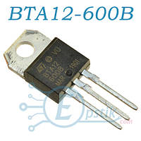 BTA12-600B симистор 12А 600В TO220