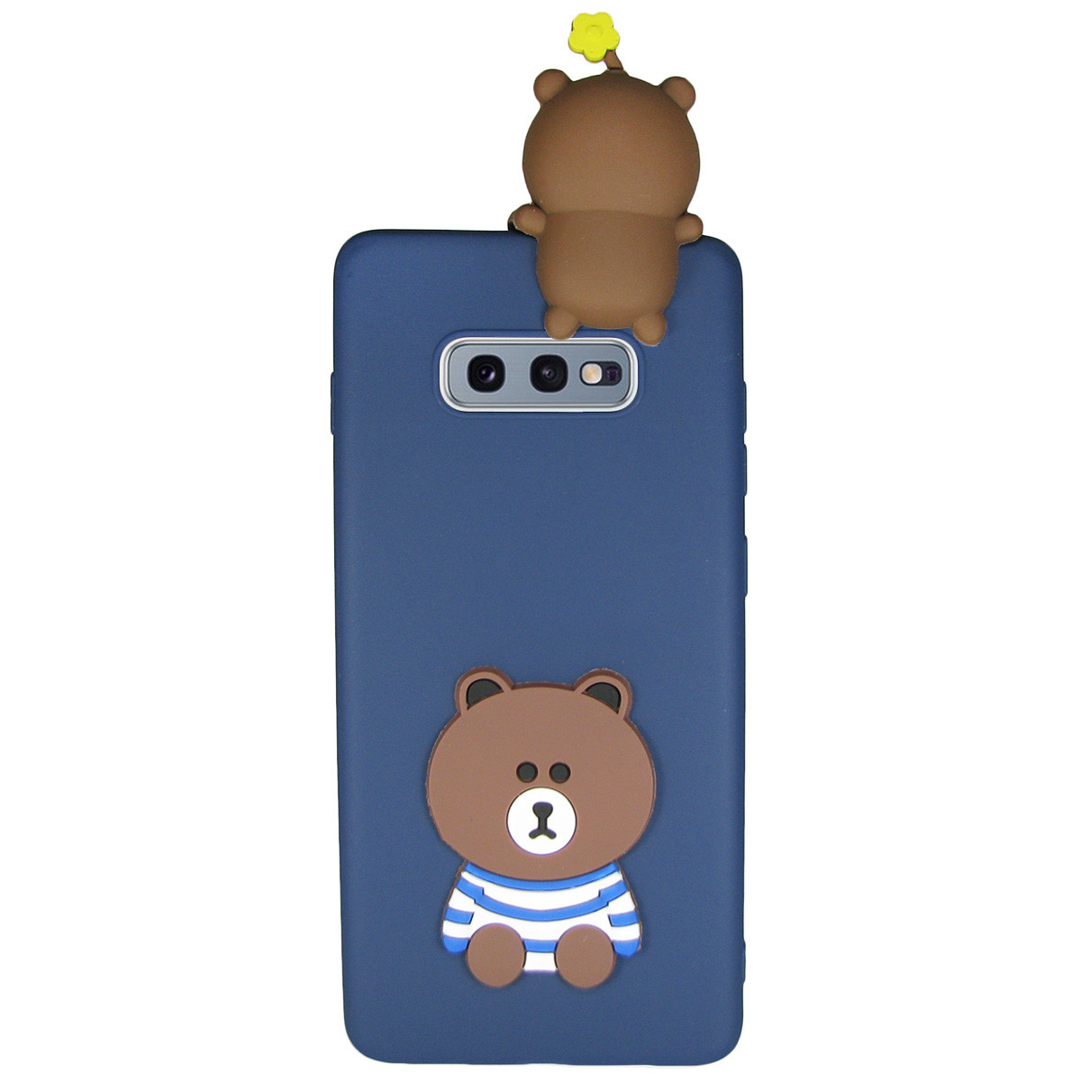 Чохол Cartoon 3D Case для Samsung G970 Galaxy S10e Ведмедик
