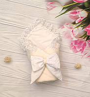 Детский демисезонный конверт на выписку, конверт-одеяло (ВЕСНА/ОСЕНЬ), конверт-плед для новорожденного