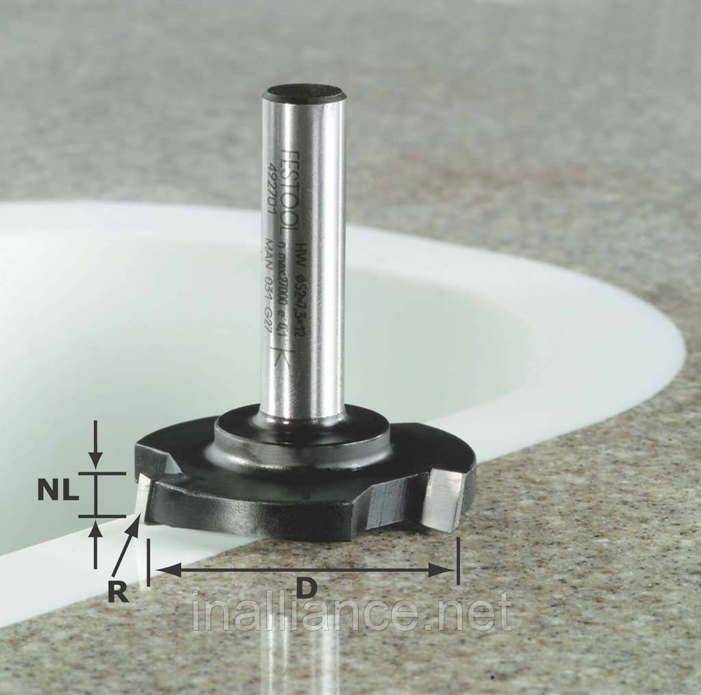 Торцева фреза HW D 52/R1ss S12 хвостовик 12 мм Festool 492701