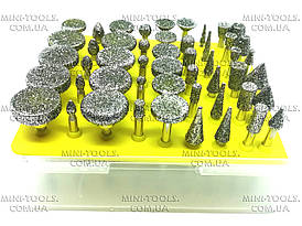 Набір алмазних борів 50 шт. "велика фракція" YDS Tools