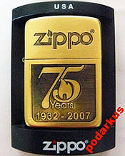 Запальничка Zippo Бензинова золота