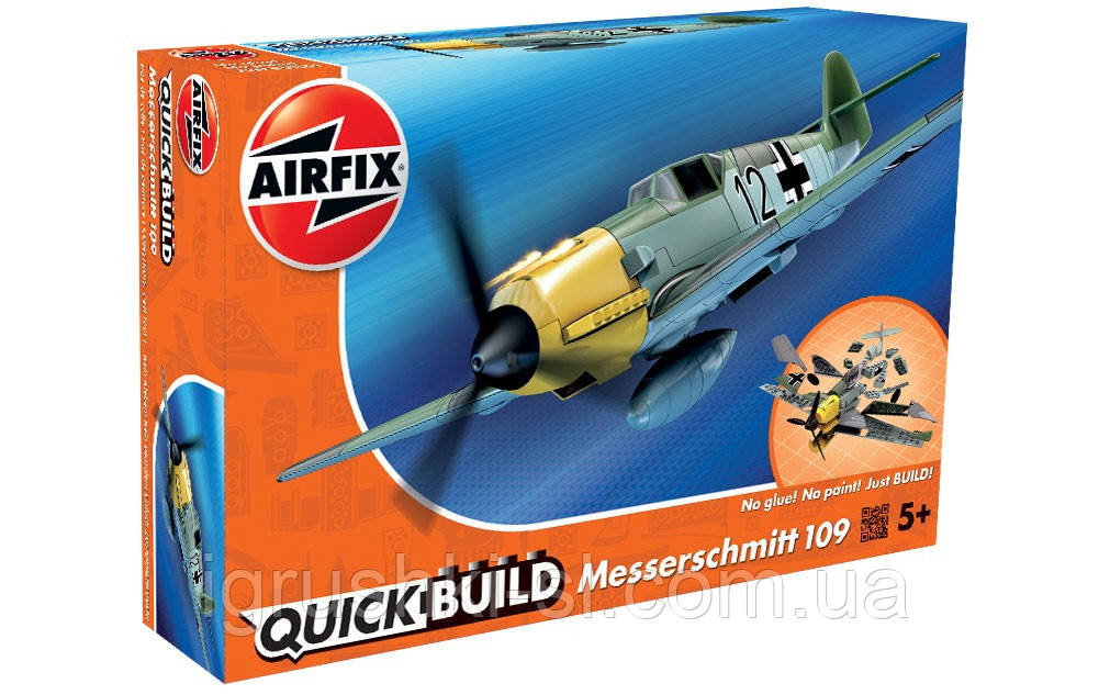Збірна модель Airfix (швидке збирання без клею) Messerschmitt Bf109e