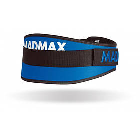 Пояс для важкої атлетики MAD MAX MFB 421, Blue - M