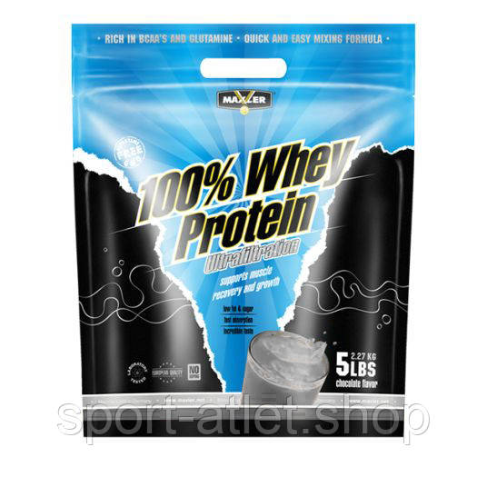 Протеїн Maxler Whey Ultrafiltration Protein, 2.27 кг — пакет Медова диня