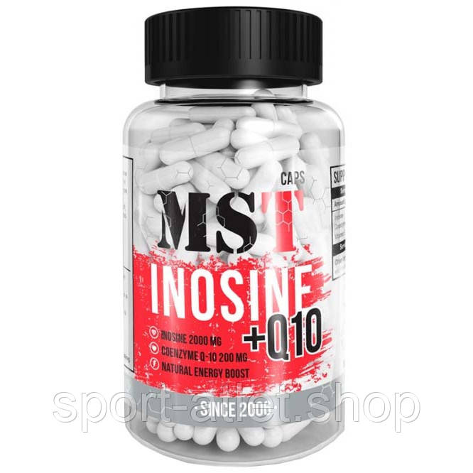 Натуральна добавка MST Inosine + Q10, 90 капсул