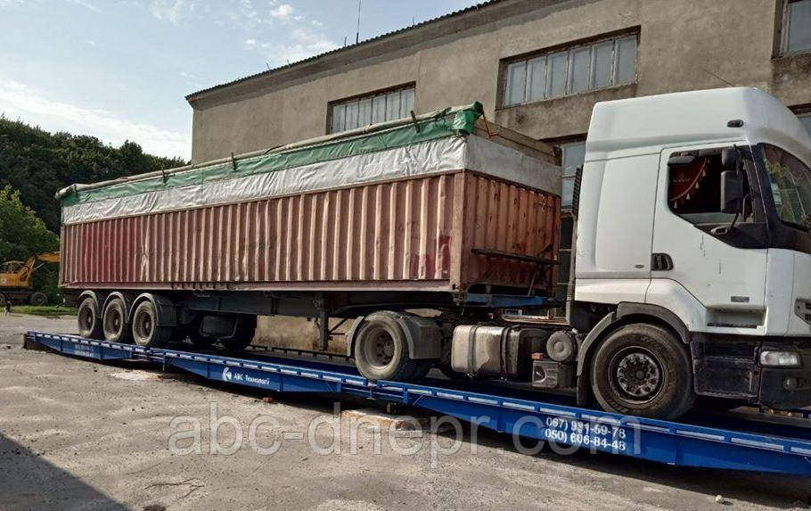 Автомобільна вага платформи 18 метрів 60 (80) тонн