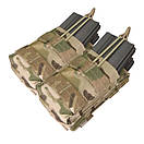 Підсумок подвійний для AR магазинів карабіну молле Condor Double Stacker M4 Mag Pouch MA43 Олива (Olive), фото 2