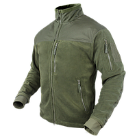 Тактическая куртка флисовая Condor ALPHA Mirco Fleece Jacket 601 Medium, Олива (Olive)