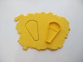 3D-формочки-вирубки для пряників "Лепесток ромашки"