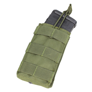 Підсумок для магазину карабіну молле Condor Single M4/M16 Open Top Mag Pouch MA18 Олива (Olive)