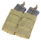 Підсумок для магазинів подвійний молле Condor Double M4/M16 Open Top Mag Pouch MA19 Олива (Olive), фото 4