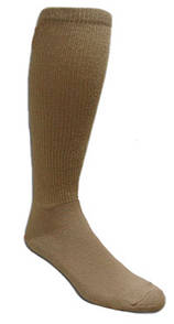 Антибактеріальні шкарпетки Covert Threads Military Boot Socks - Rock Ground Pounder X-Large, Coyote Brown
