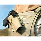Полимерная кобура Blackhawk SERPA Strike/Molle holster 40CL01 (Beretta) Фоліадж (Foliage), Ліва, фото 3