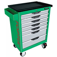 Візок з набором інструментів для СТО TOPTULPRO (Pro-Line) 7 секцій 229 од. GCAJ0014
