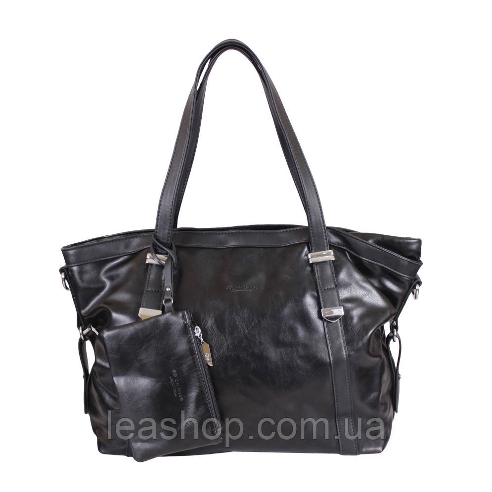 Сумка de esse D34113-1U Чорна, фото 1