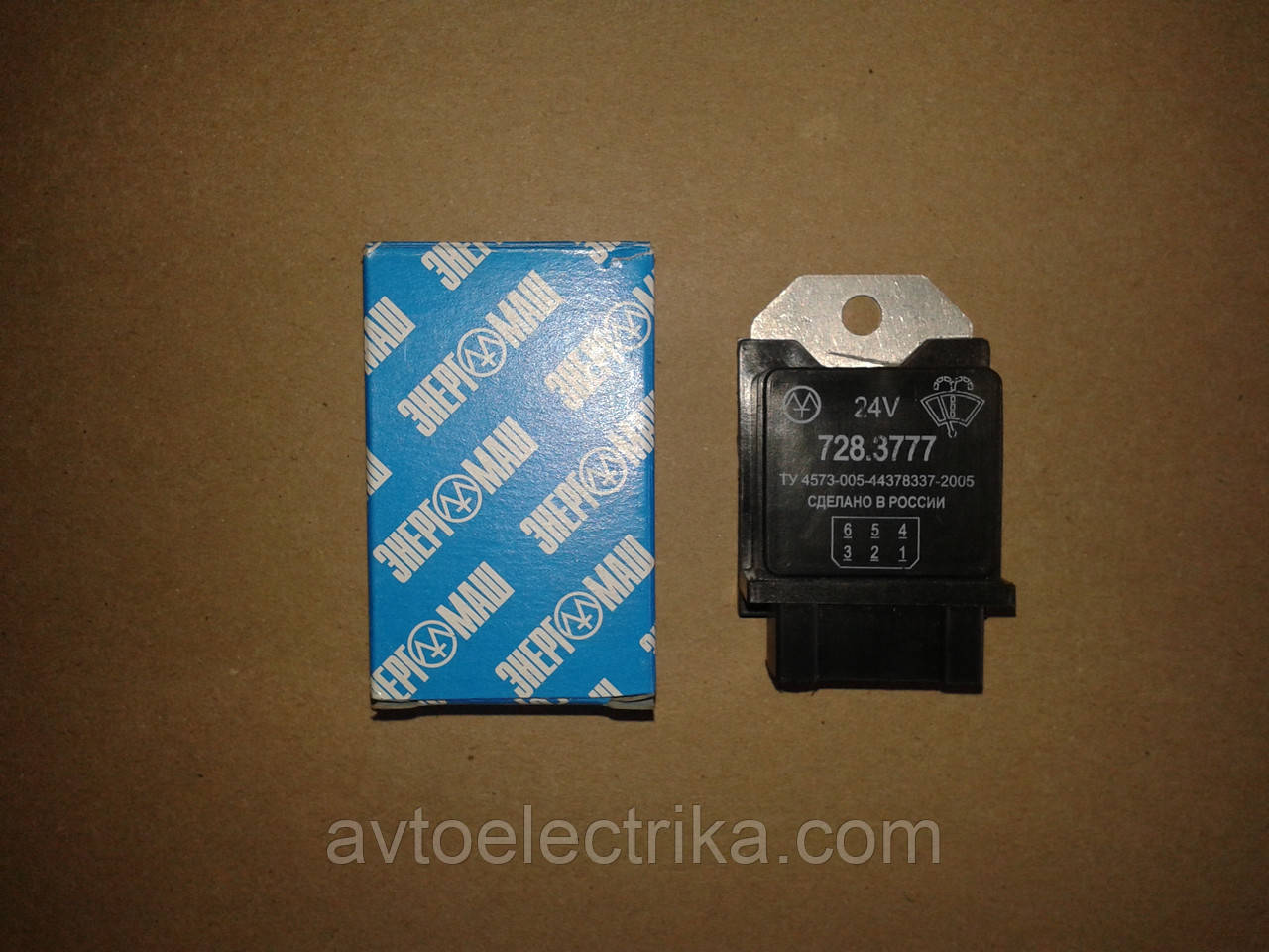 Реле склоочисника Маз 728.3777 24В., фото 1