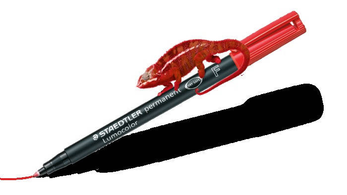 Перманентная ручка маркер Staedtler Lumocolor permanent universal pen F ...