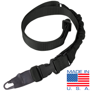 Ремінь стрілецький одноточковий Condor VIPER Single Bungee One Point Sling US1021 Чорний