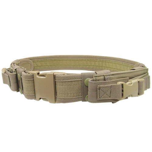 Тактичний ремінь Condor Tactical Belt TB Тан (Tan), тільки сам ремінь, фото 1