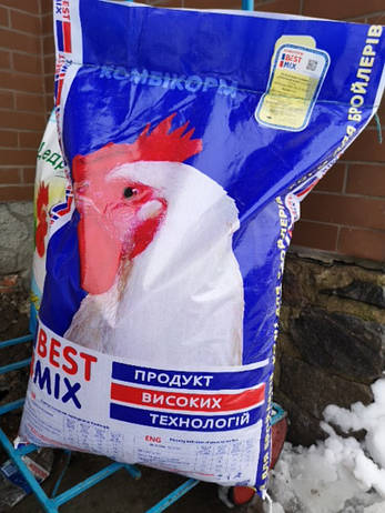 БестМікс фініш для бройлерів та інших мясних видів птиці, фото 1