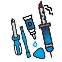 Інструмент і обладнання для ремонту