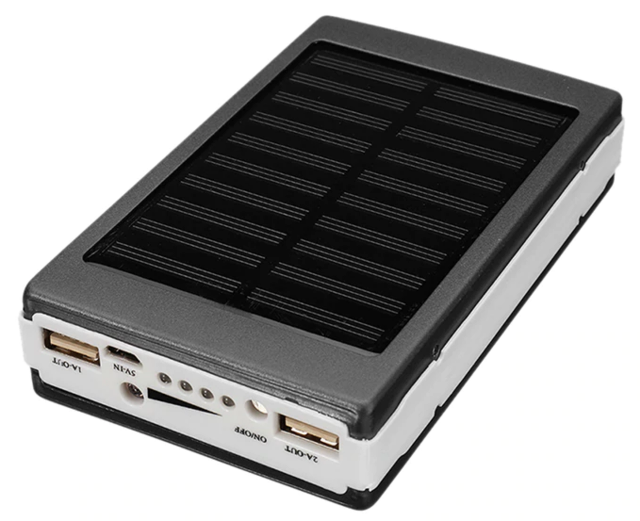 Набір для складання/паяння Power BANK під 5x18650 акумуляторів із сонячною панеллю (акумуляторів у комплекті немає)