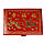 Гра маджонг "Дракон і фенікс" в коробці 23х16х5 см червона (C1261), фото 2
