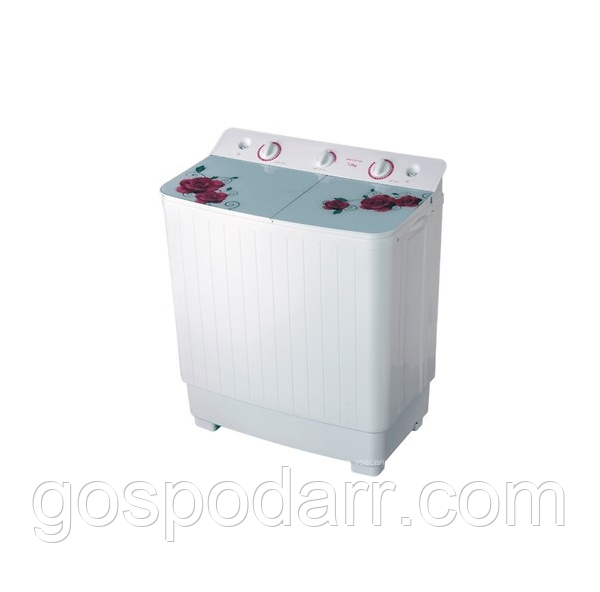 Пральна машина напівавтомат VILGRAND V551-10G (5,5 кг,скляна кришка,центриф,помпа)