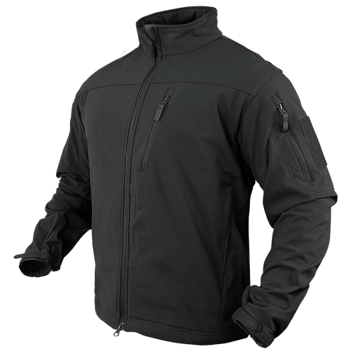 Тактичний софтшел без капюшону Condor PHANTOM Soft Shell Jacket 606 Medium, Чорний