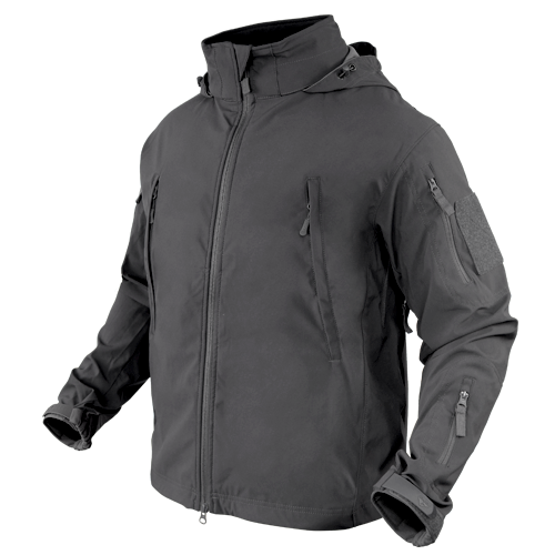 Софтшелл куртка без утеплення Condor SUMMIT Zero Lightweight Soft Shell Jacket 609 Large, Graphite (Сірий)