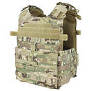 Плитоноска тактична молле чохол Condor Gunner Lightweight Plate Carrier 201039 Coyote Brown, фото 3