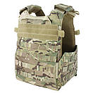 Плитоноска тактична молле чохол Condor Gunner Lightweight Plate Carrier 201039 Coyote Brown, фото 5
