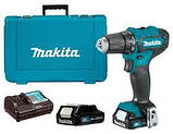 Акумуляторний шурупокрут Makita DF 333 DWYE, фото 10