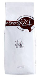 Кава в зернах Garibaldi Espresso 24 1кг. 20% Арабіка 80% Робуста