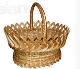 Кошик Великодій плетений ажурний"Святковий", фото 2